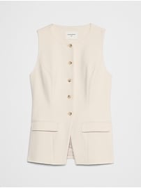 Ponte Cutaway Vest