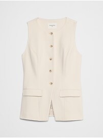 Ponte Cutaway Vest
