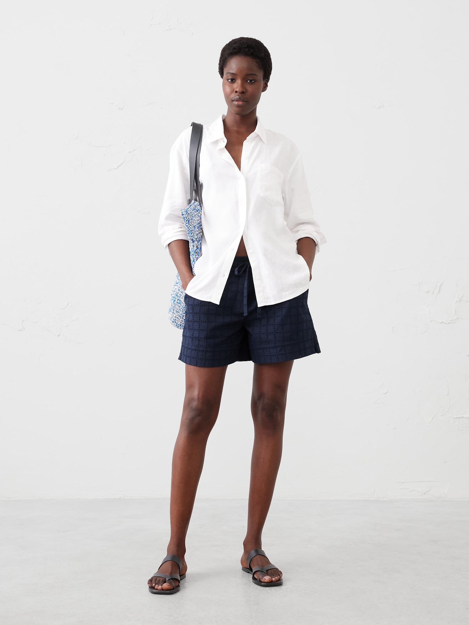 Eyelet Boxer Short
