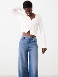 High-Rise Wide-Leg Jean