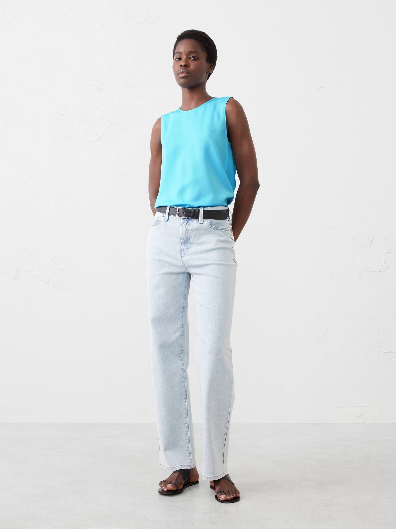 Banana Republic Shell Tank INTERNATIONAL SHIPPING