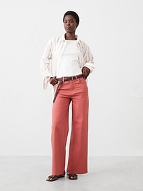 High-Rise Wide-Leg Jean