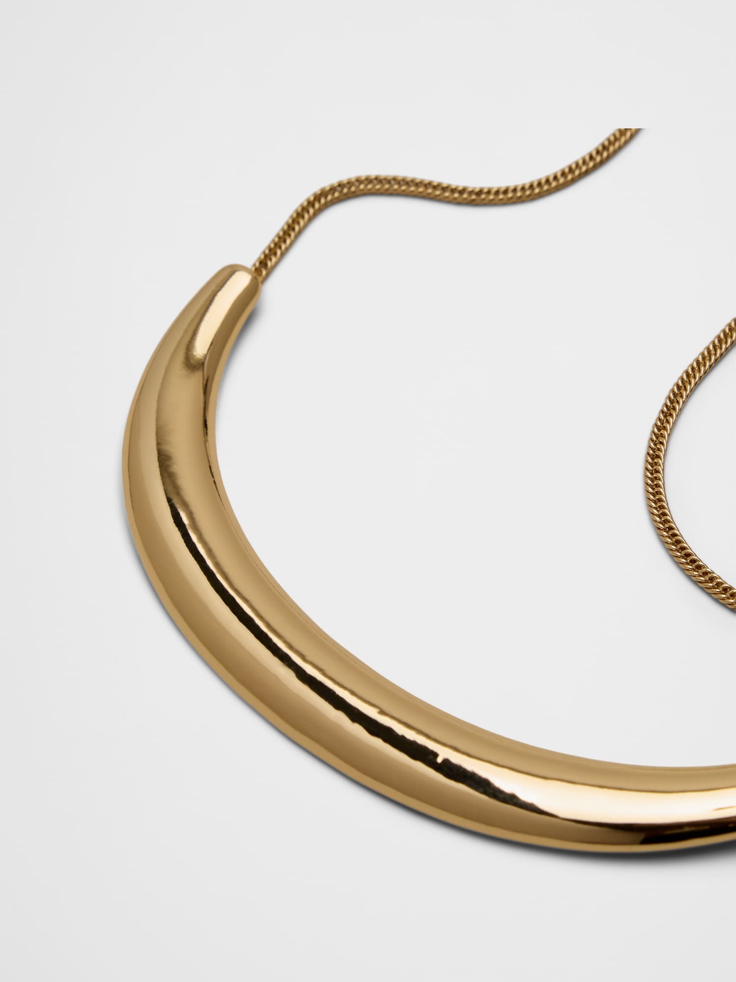 Image number 3 showing, Modern Arc Necklace