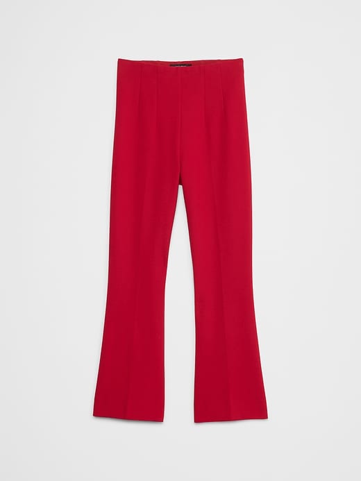 Bootcut Cropped Ponte Pull-On Pant Banana Republic Factory