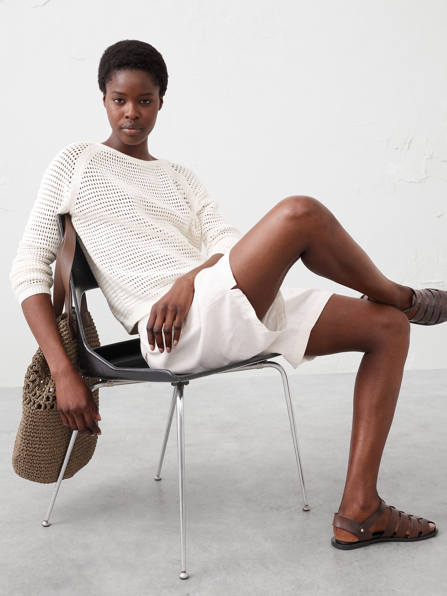 Open Stitch Sweater