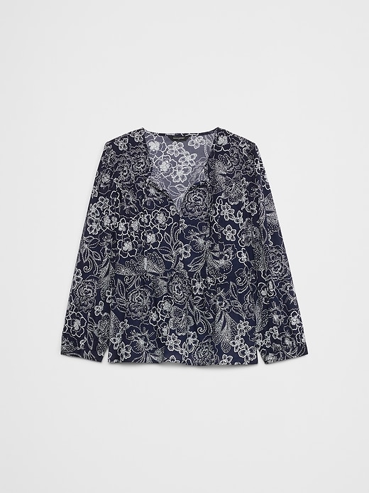 Peplum-Hem Top | Banana Republic Factory