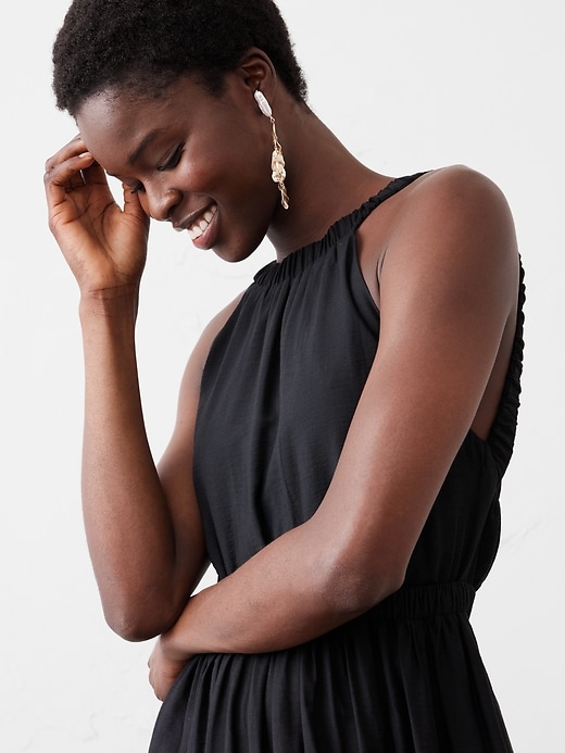 Pearl Metal Earrings