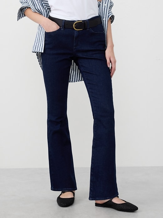 Kick Flare Mid-Rise Jean | Banana Republic Factory