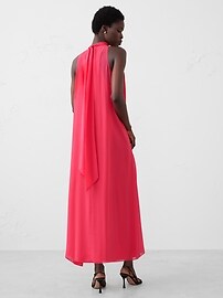 Chiffon Midi Dress