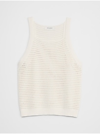 Open Stitch Sweater Tank