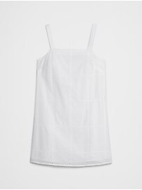 Eyelet Mini Dress