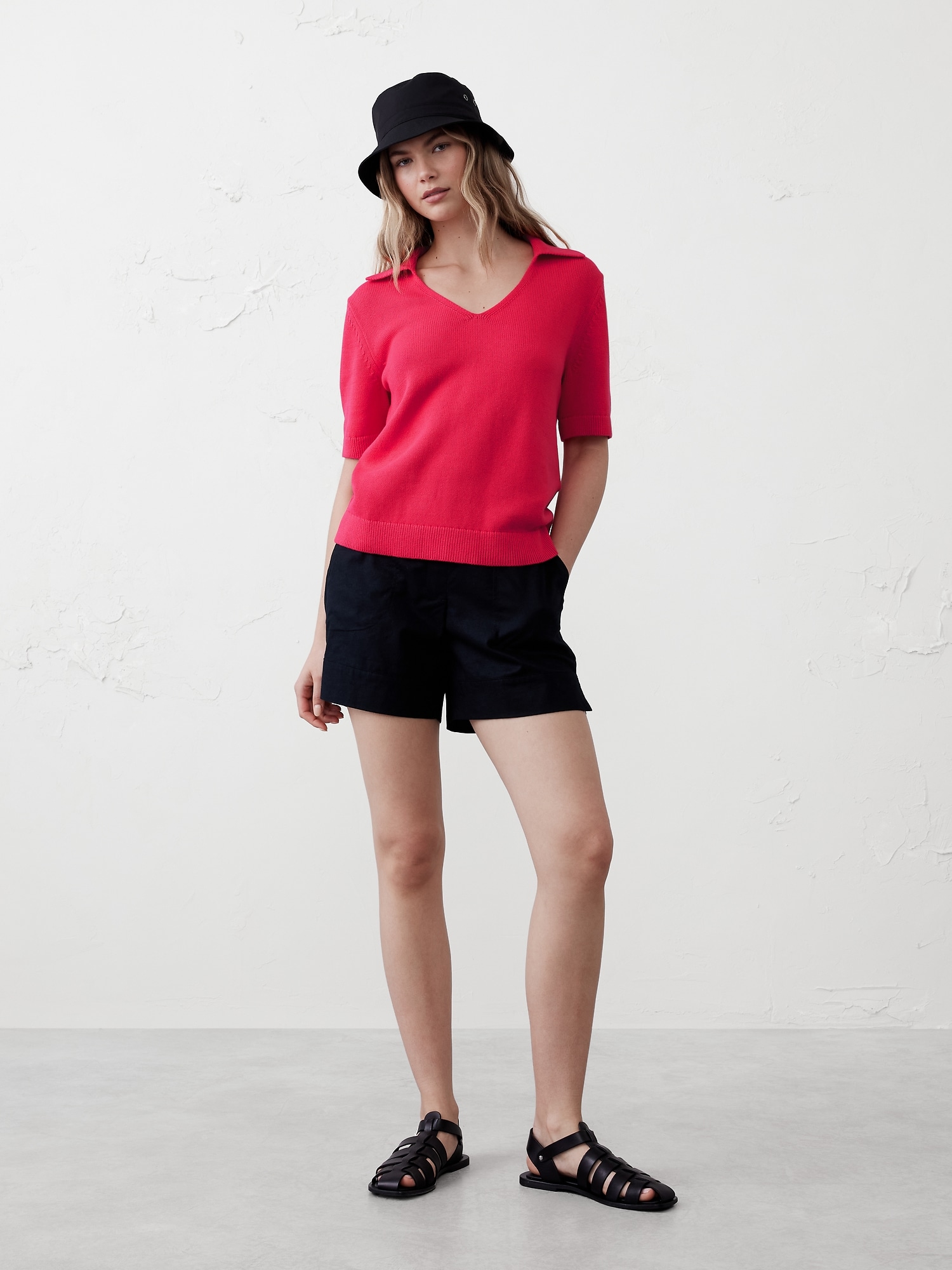 Collared Pullover Sweater