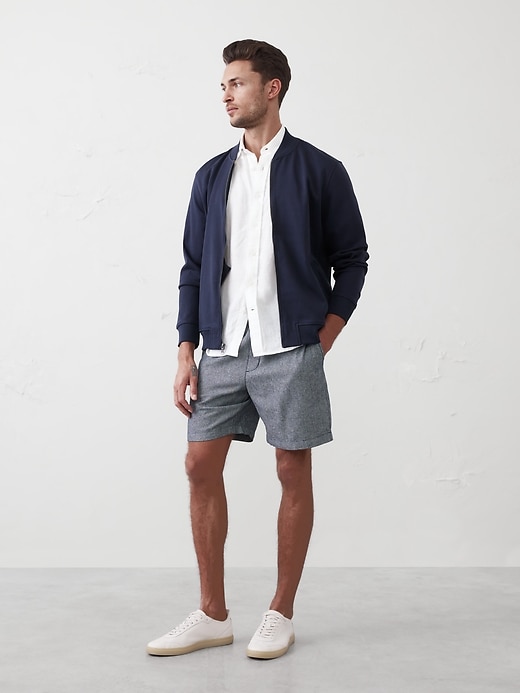 Luxe Touch Bomber Jacket | Banana Republic Factory