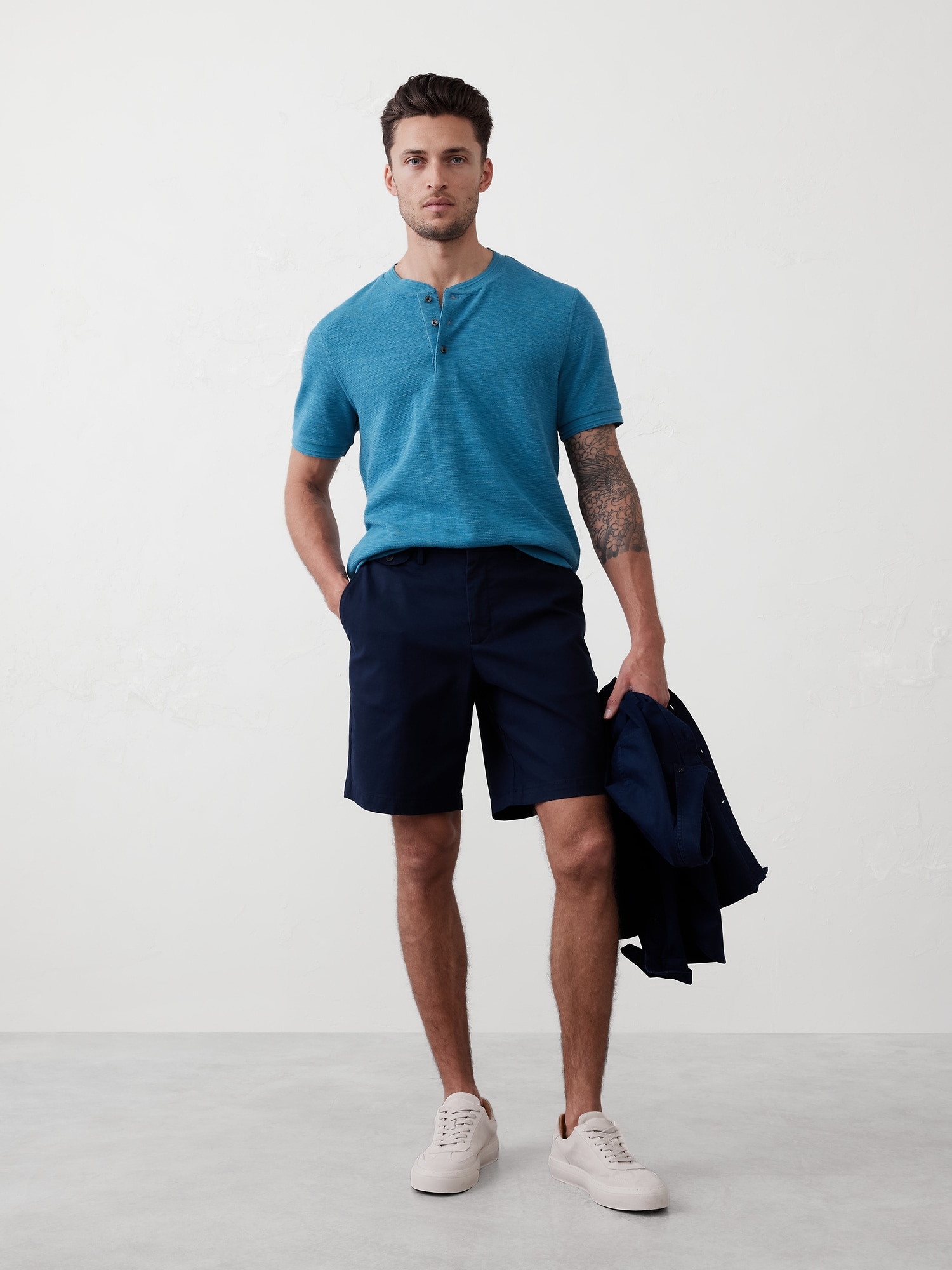 Textured Henley