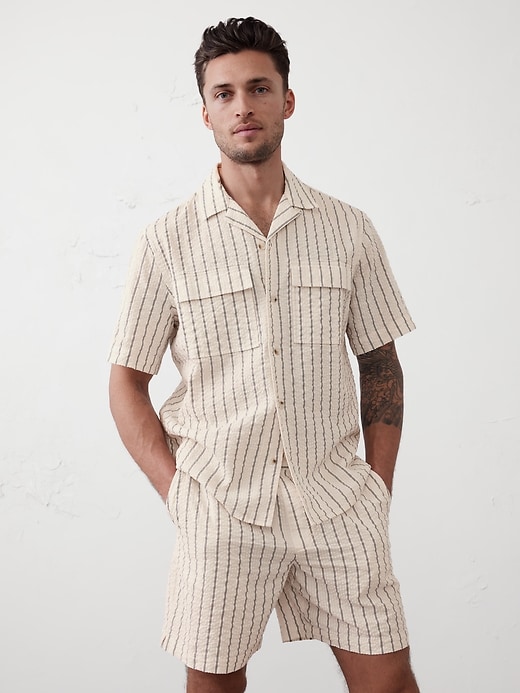 Seersucker Resort Shirt