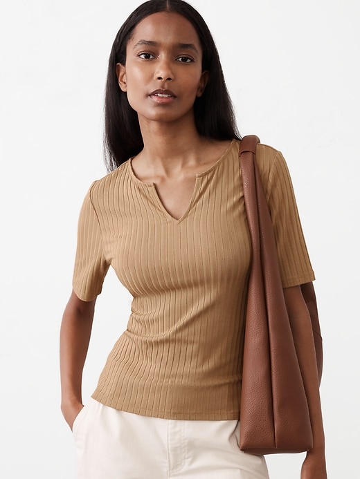 Collared Drop Needle Shirt