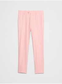 Tailored-Fit Linen-Blend Herringbone Suit Trouser