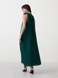 Chiffon Midi Dress