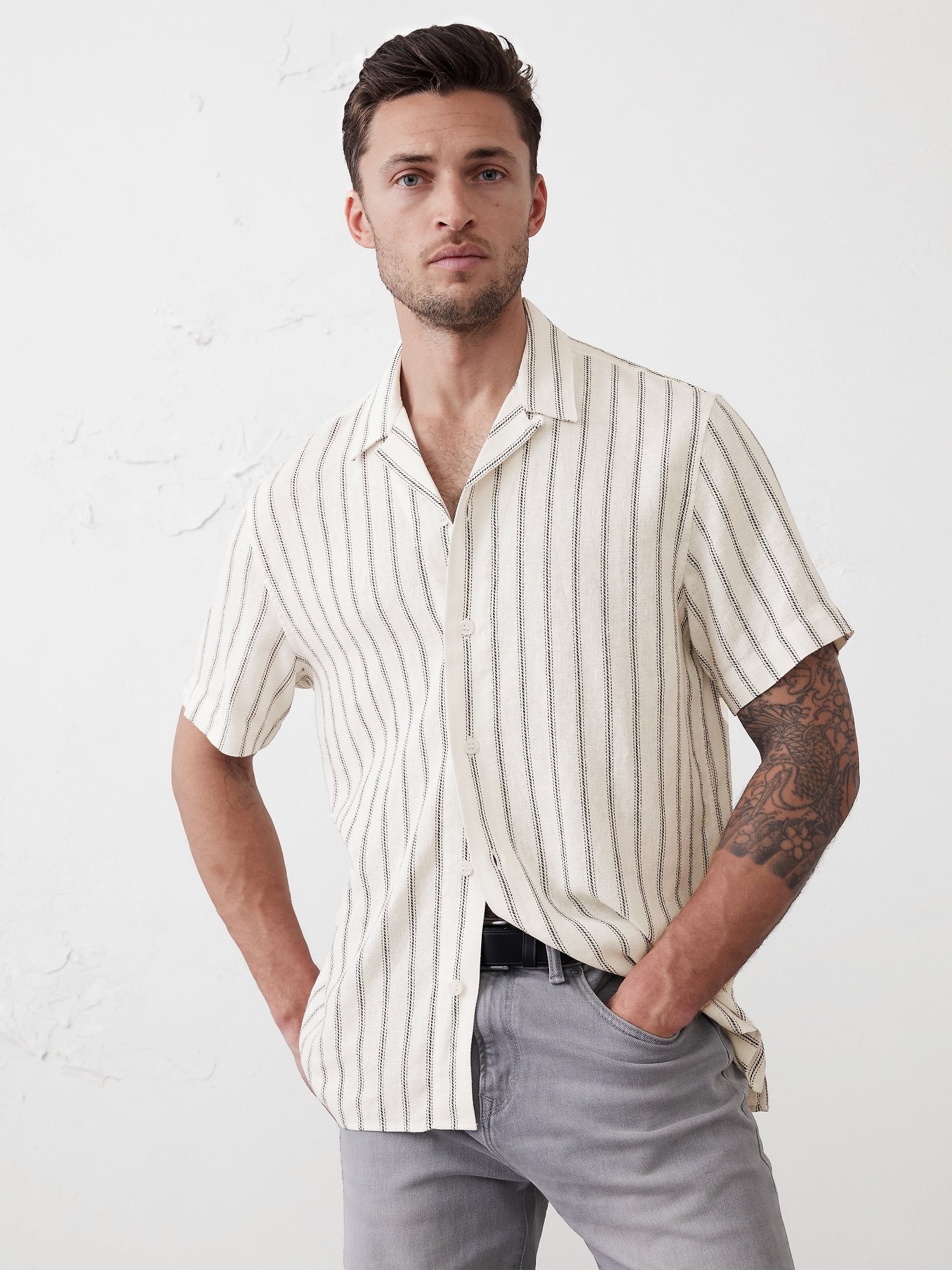 Textured Resort Shirt