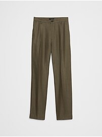 Harbor Linen-Blend Wide-Leg Pant