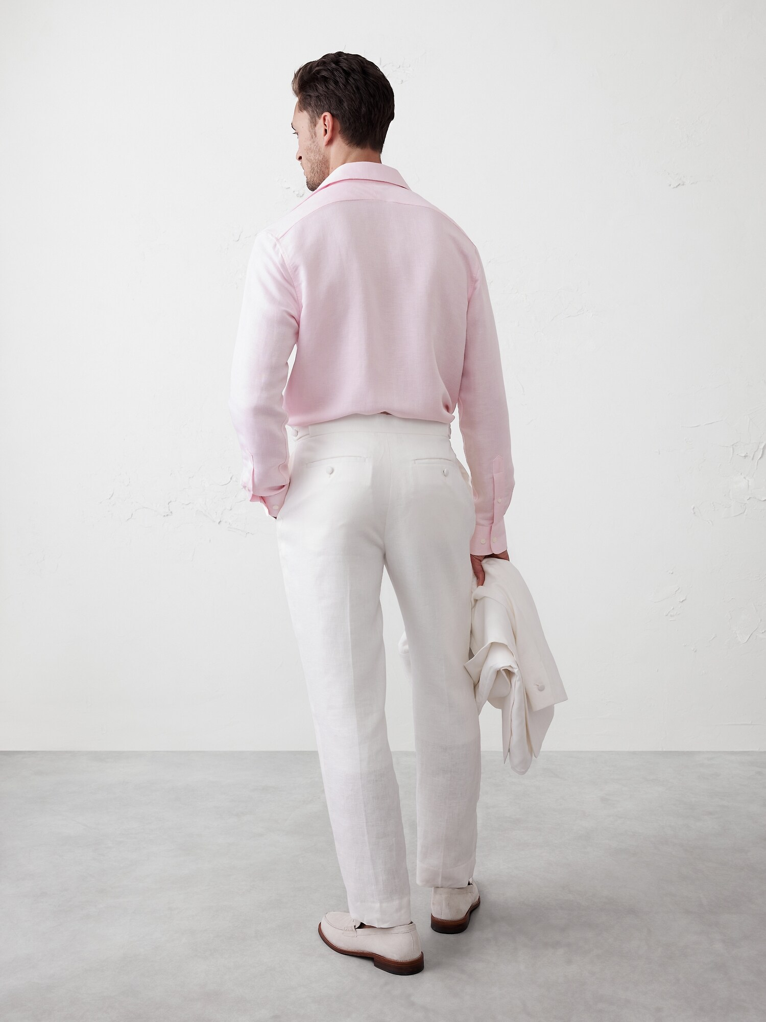 Linen-Blend Shirt