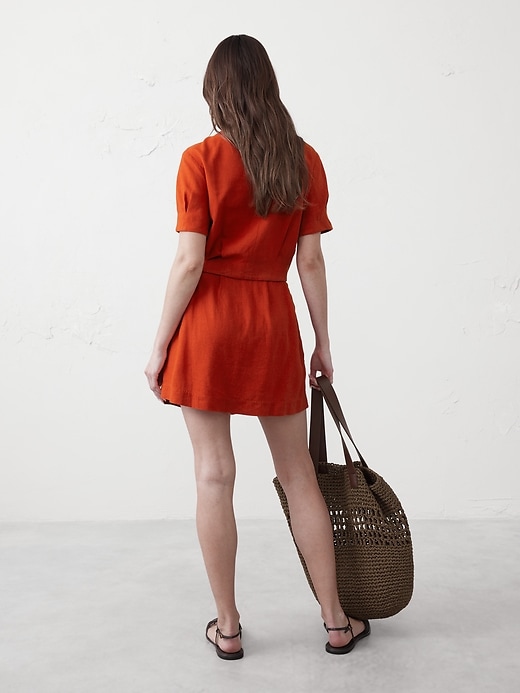 Pleated Mini Skort