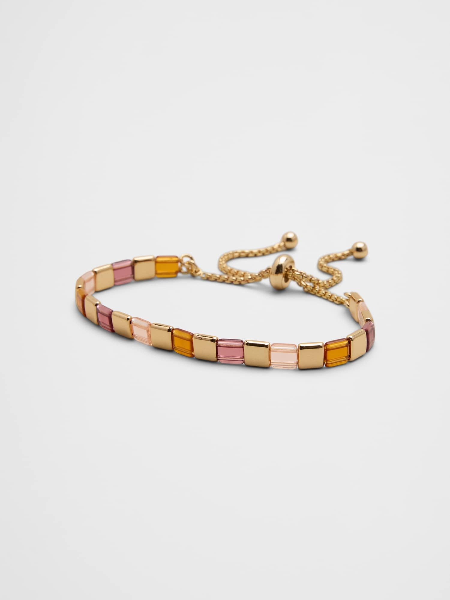 Beaded Chicklet Bracelet