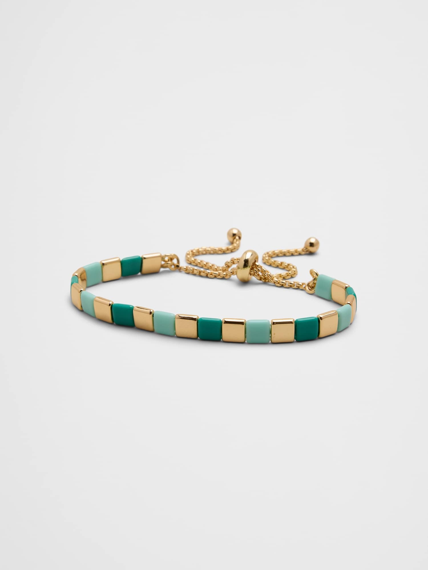 Beaded Chicklet Bracelet