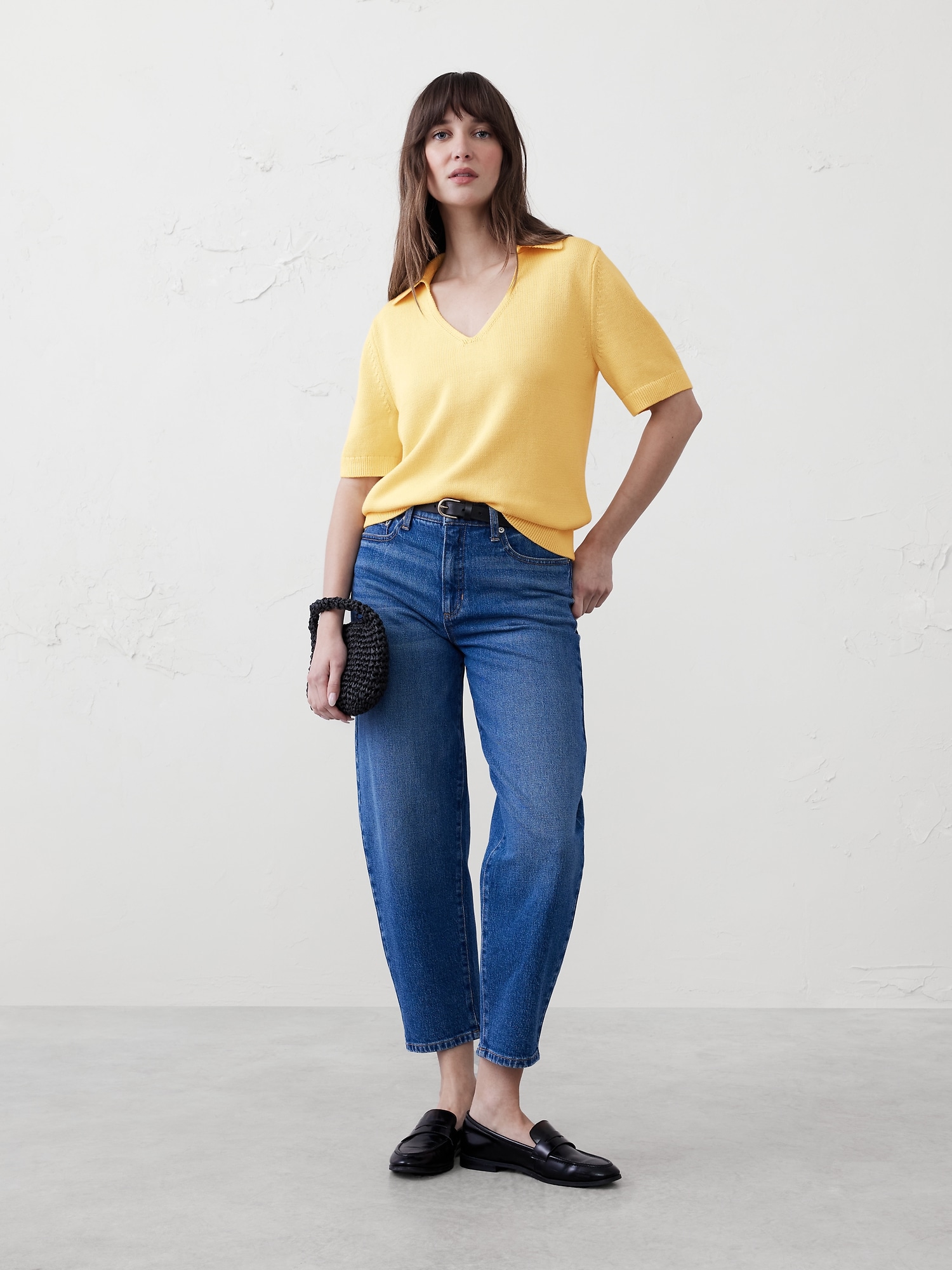 Collared Pullover Sweater