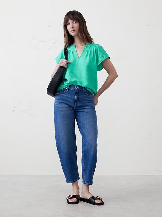 Collared Drop Needle Shirt