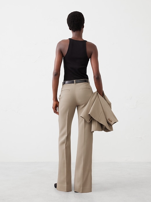 Bootcut High-Rise Bistretch Trouser