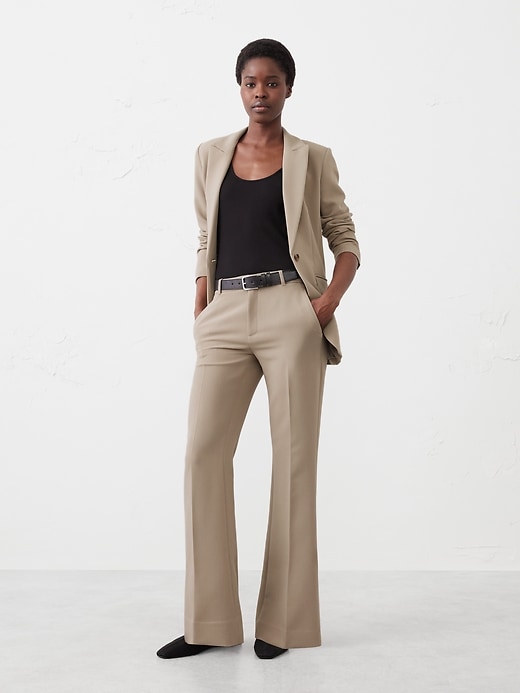 Bootcut High-Rise Bistretch Trouser