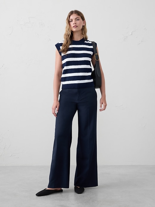 ★E.B.M★ Tutu loose fit wide pants EMP1WPT020 Loose Fit Pants PHTUAJA324SK-CPC - CAPPUCCINO - Penti