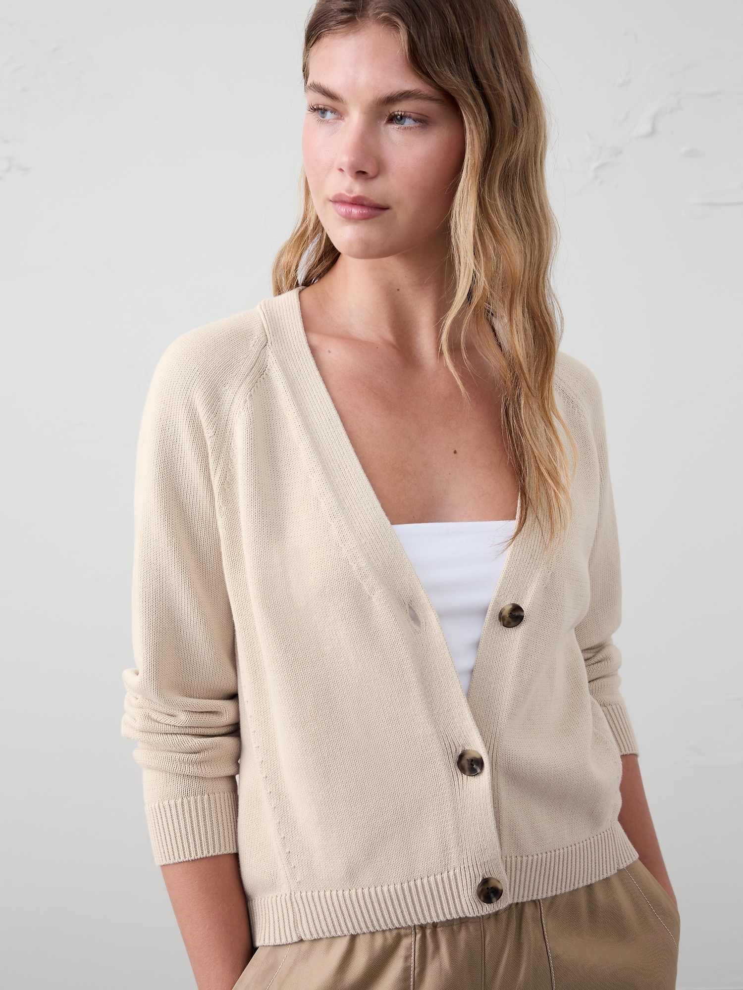 V-Neck Cardigan