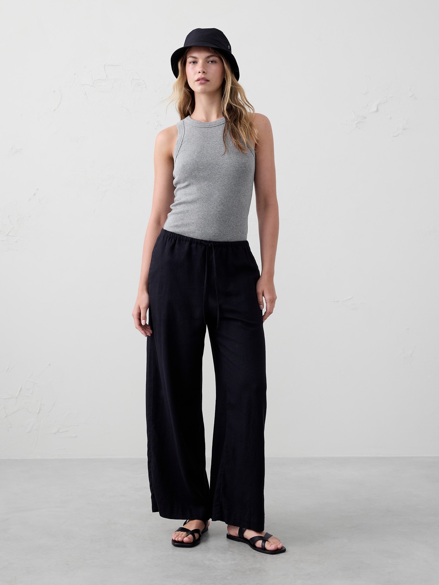 Ribbed Racer Tank