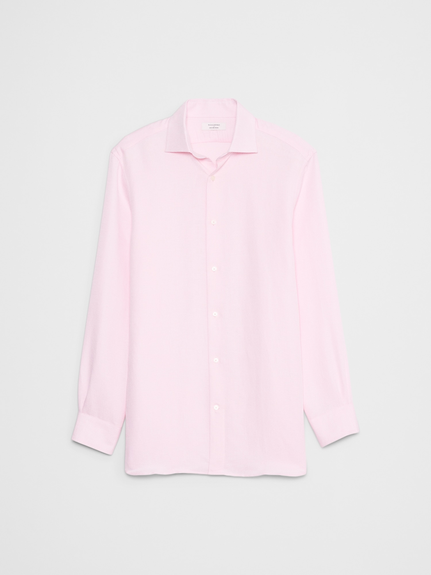 Linen-Blend Shirt