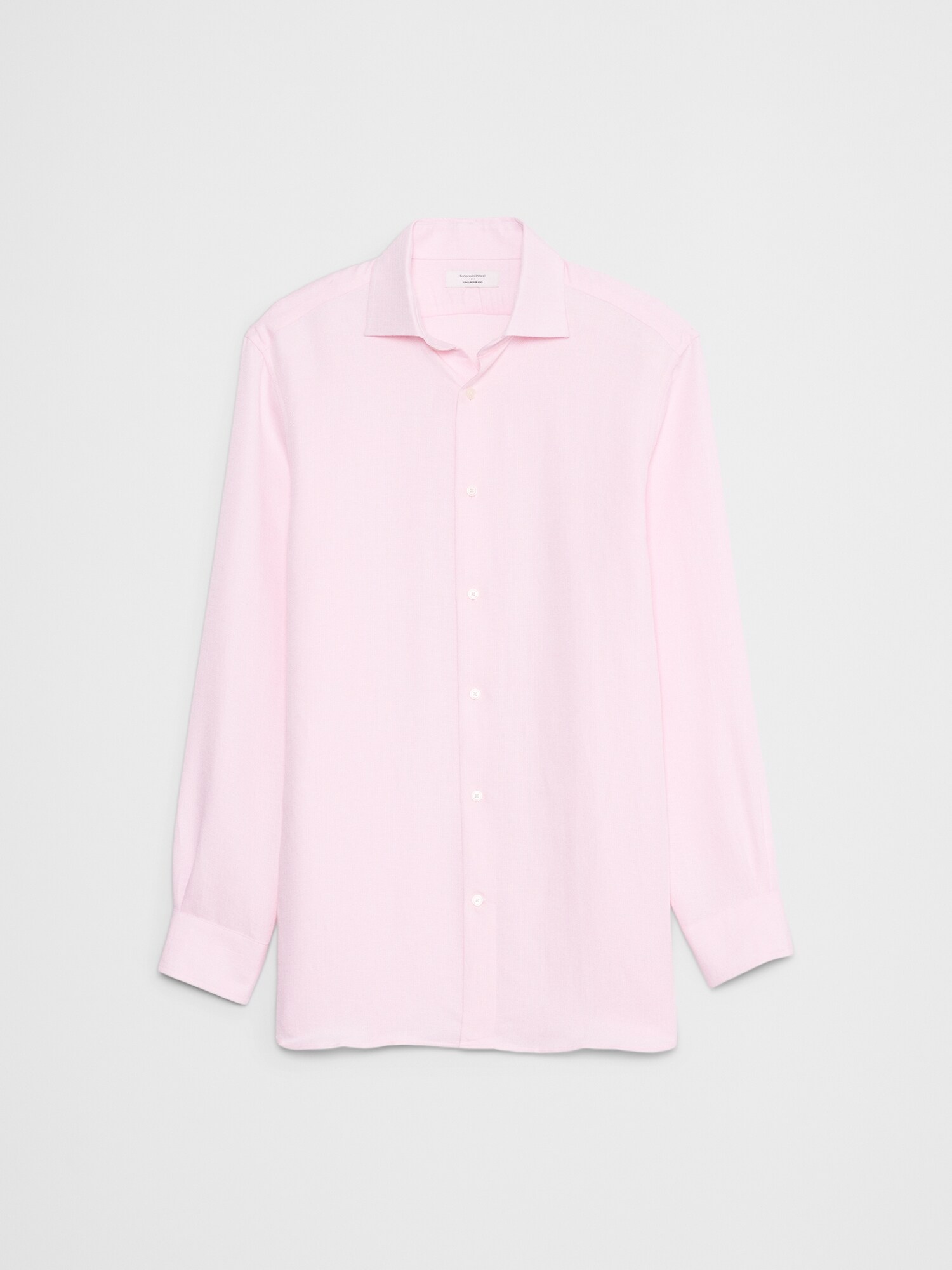 Linen-Blend Shirt