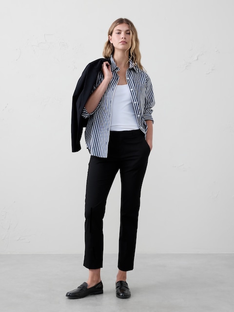 Ryan Curvy Stretch Twill Ankle Pant