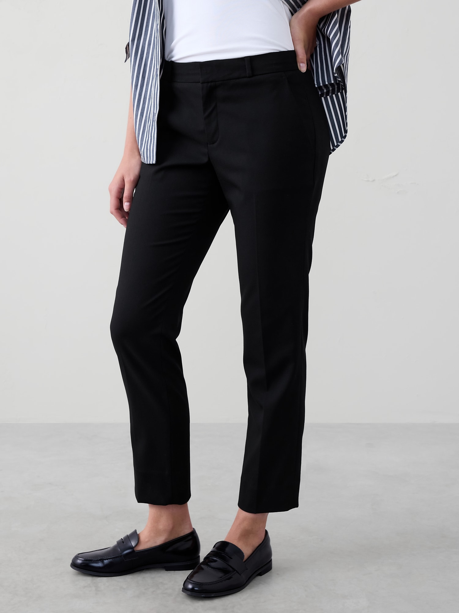 Ryan Curvy Stretch Twill Ankle Pant