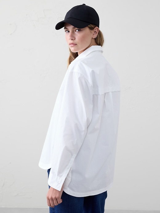 Oversized Cotton Shirt