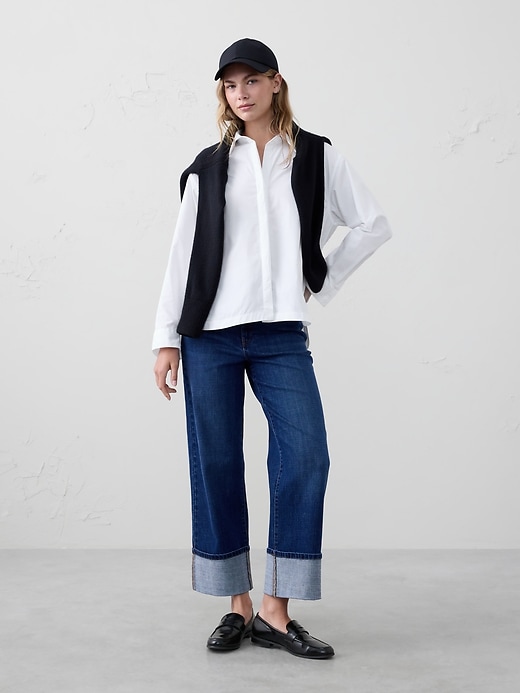 Oversized Cotton Shirt