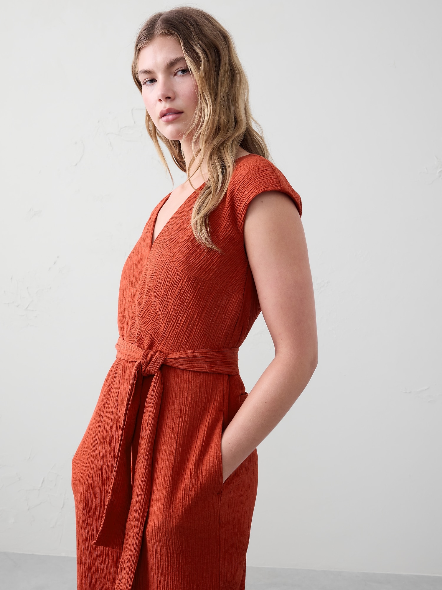 Crinkle Jumpsuit