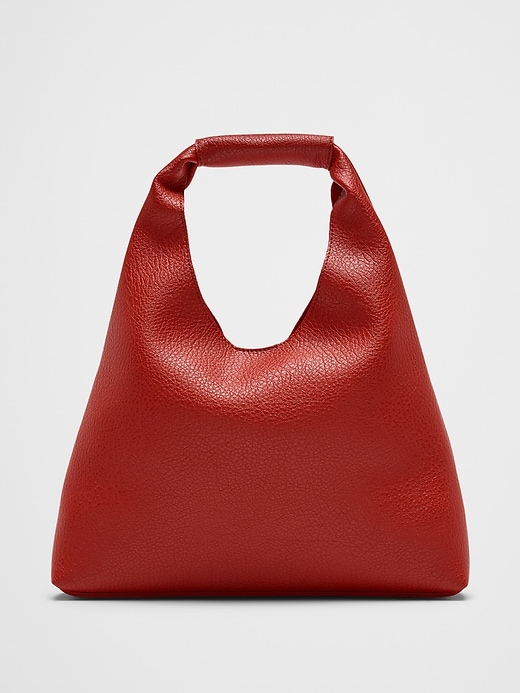Leather Red Skinny Belt