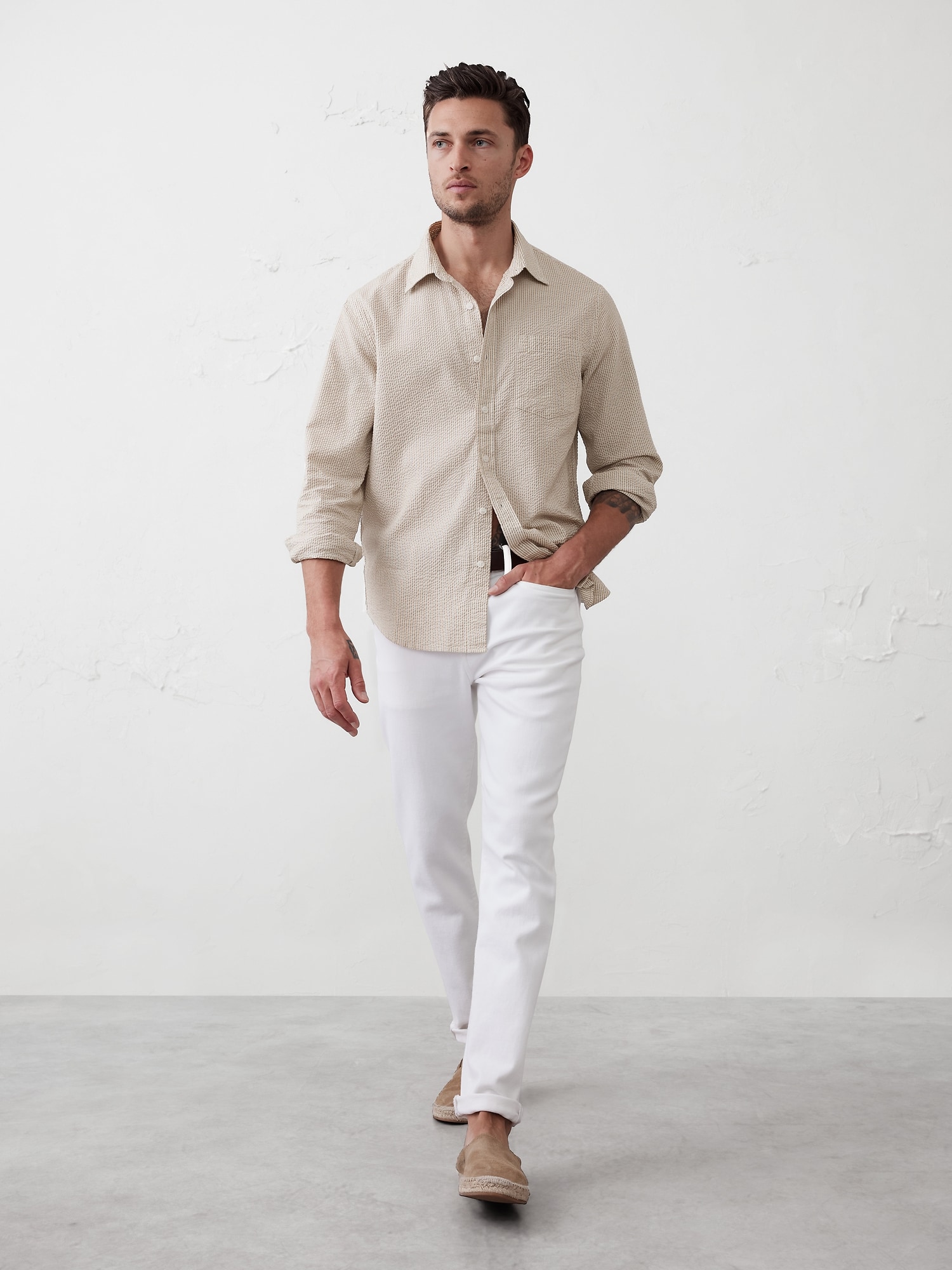 Seersucker Shirt