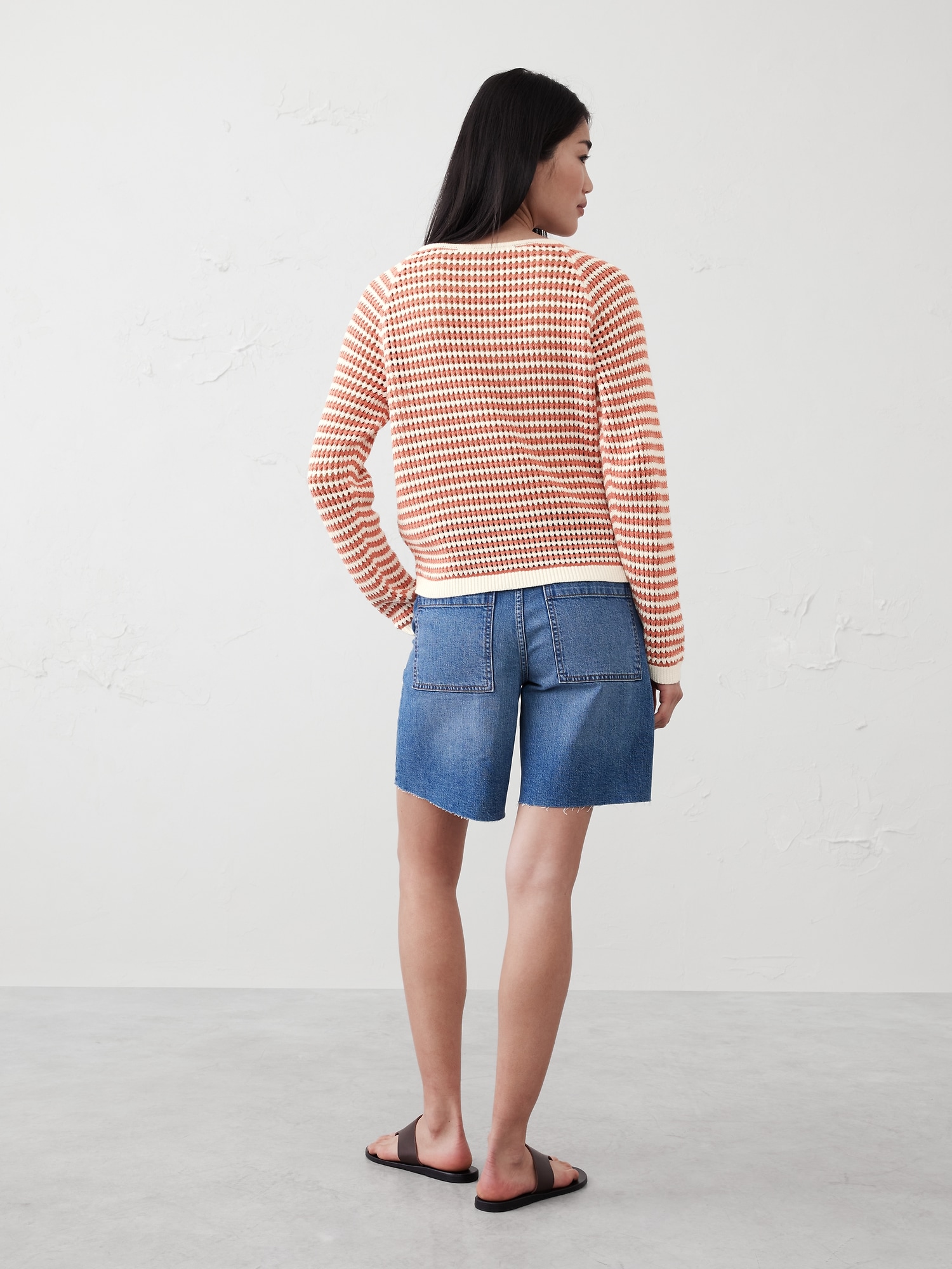 Open Stitch Sweater