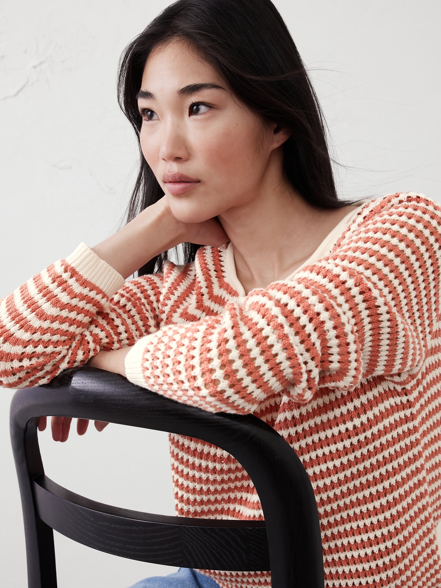Open Stitch Sweater