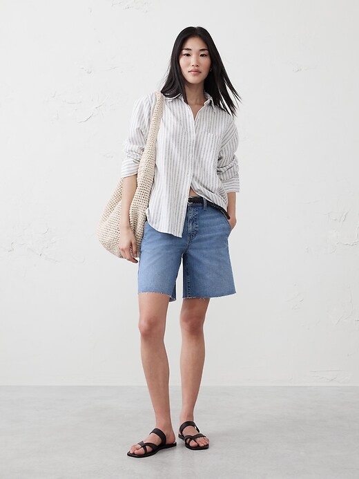 Denim Bermuda Short
