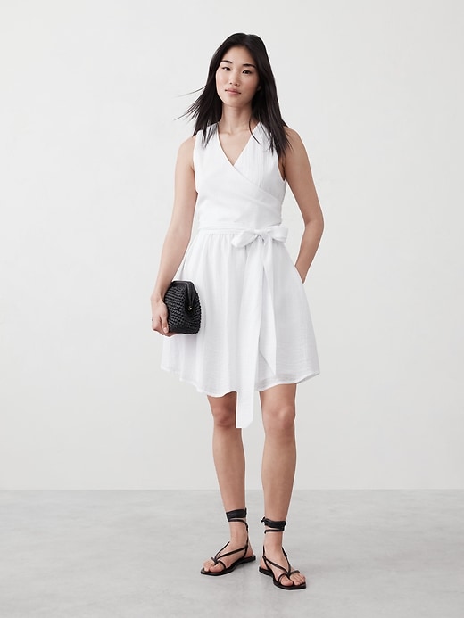 Poplin Mini Dress
