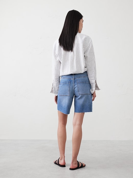 Denim Bermuda Short