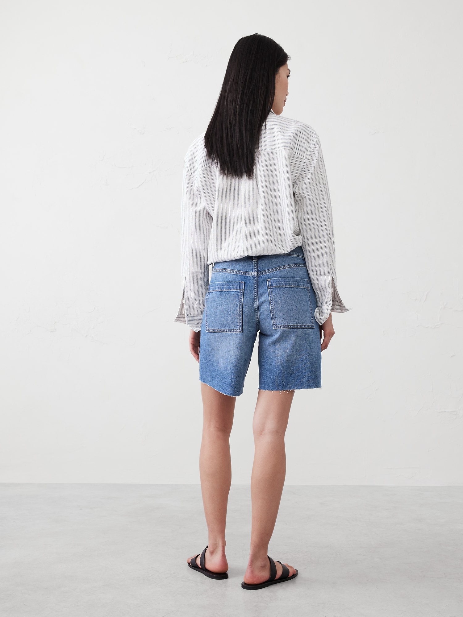 Denim Bermuda Short